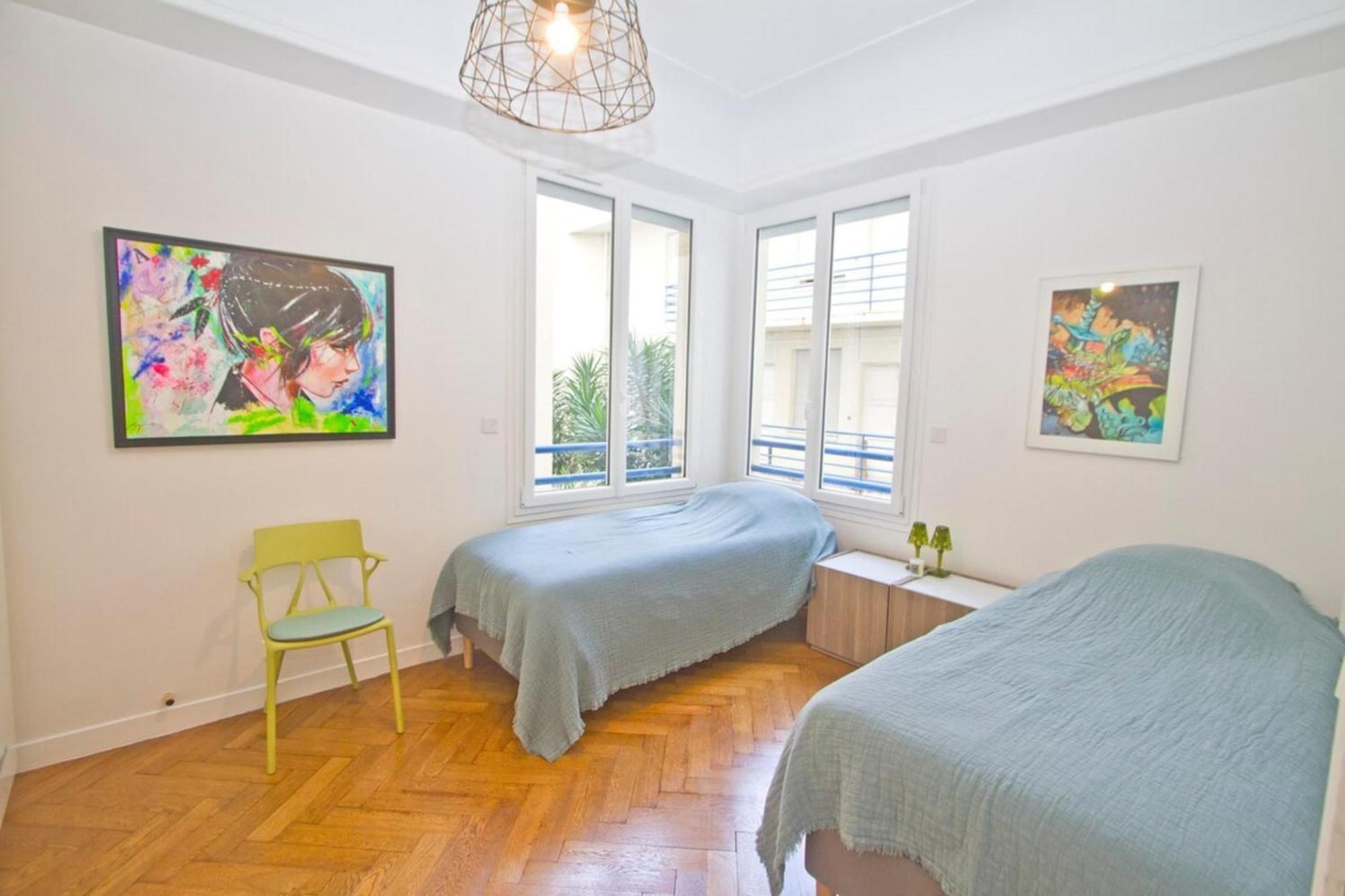Promenade Des - Sea View 2bdr Ferienhaus Nizza